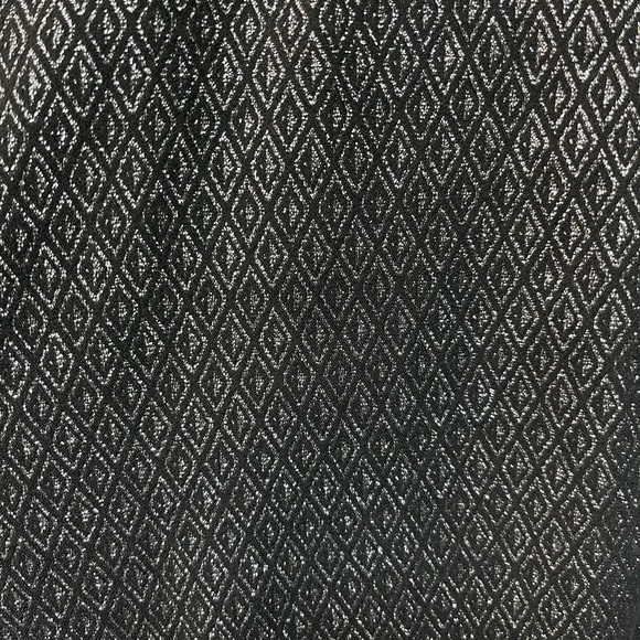 Lane Bryant Black and Silver Patterned Pants - Picture 2 of 5